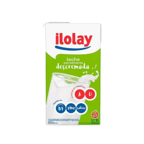 Ilolay leche 1 lt larga vida descrem