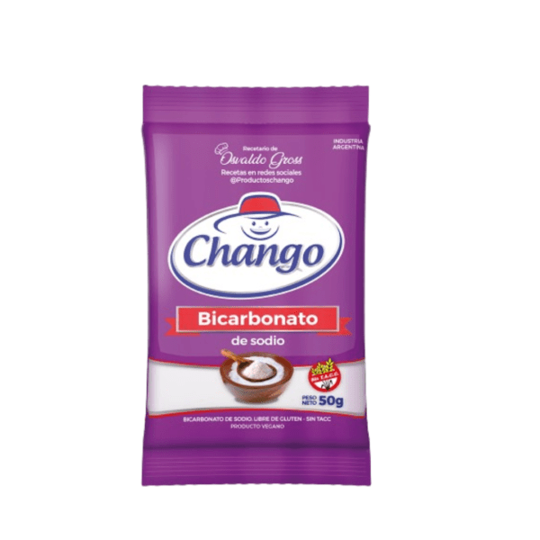 Chango bicarbonato de sodio x50gr