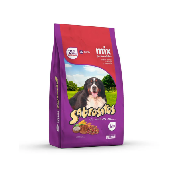 Sabrositos perro adulto mix x1.5kg