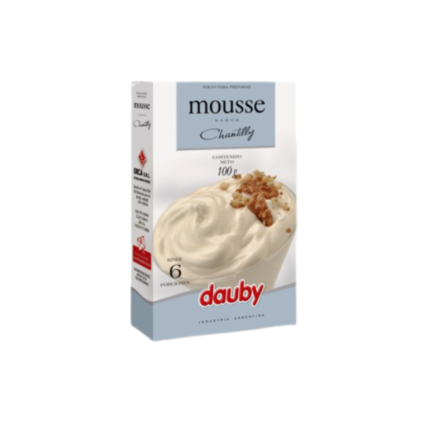 Dauby mousse x 100g chantilly