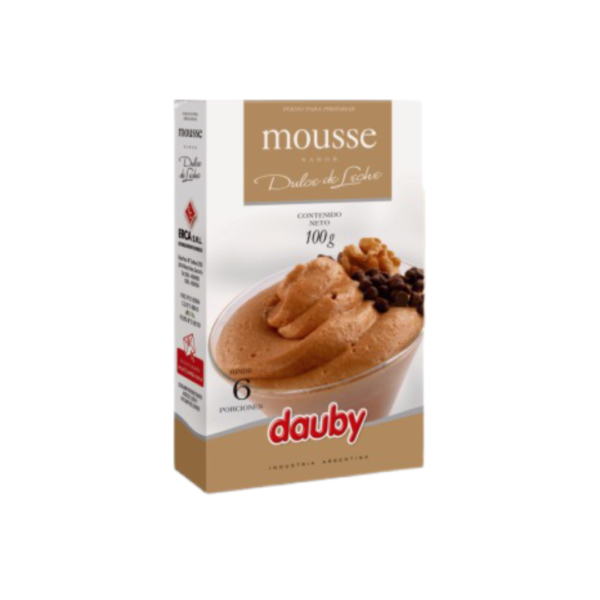 Dauby mousse x 100g dulce de leche