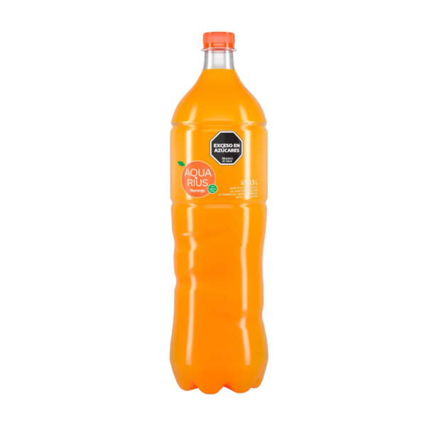 Aquarius x1500ml naranja s/g