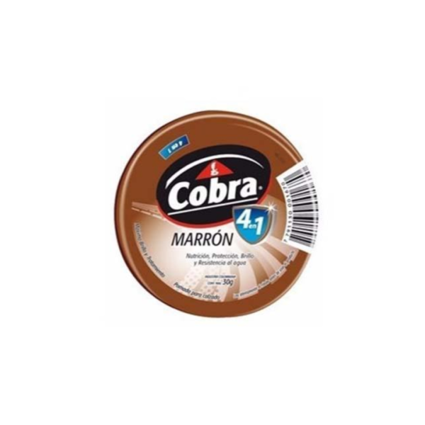 Cobra pomada x 30 marron 4en1