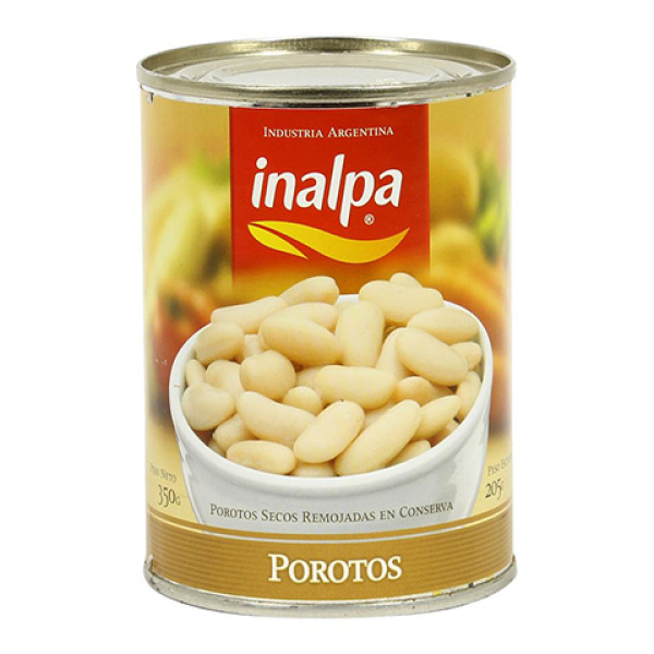 Inalpa porotos x300g secos remojados