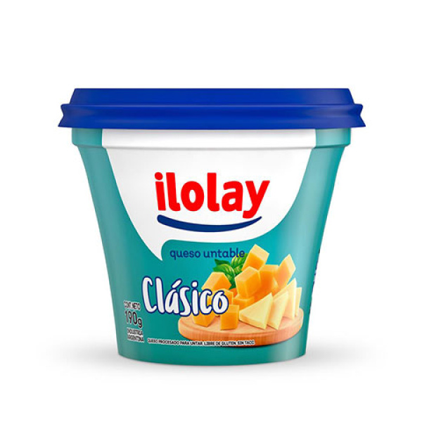 Ilolay queso x190g clasico