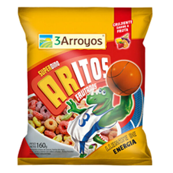 3 arroyos aritos frutados x 160g