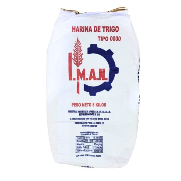 Iman harina trigo x5kg 0000