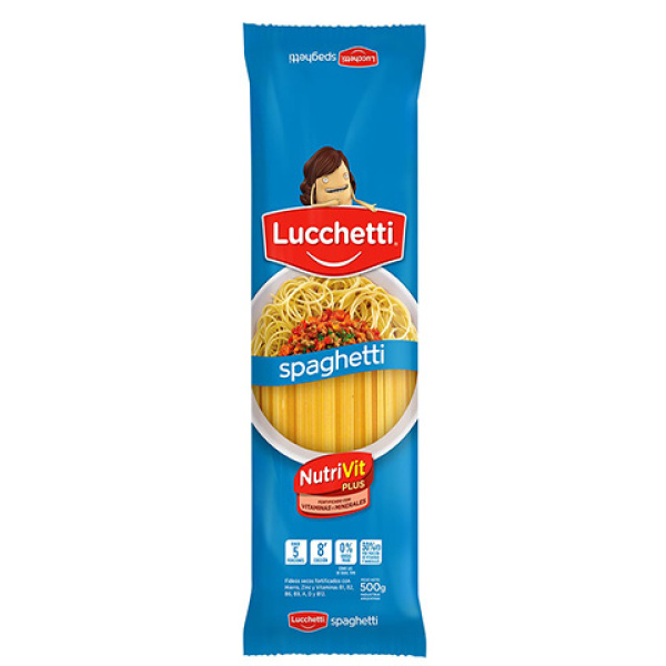 Lucchetti fideos 500g spaghetti