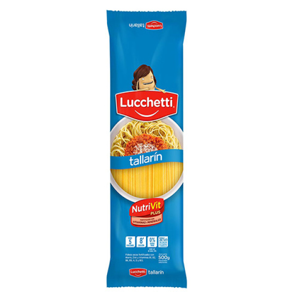 Lucchetti fideos 500g tallarin