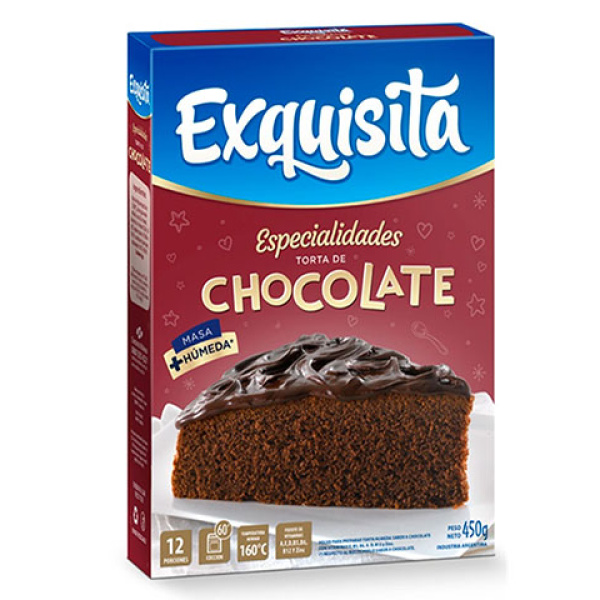 Exquisita torta x450g chocolate