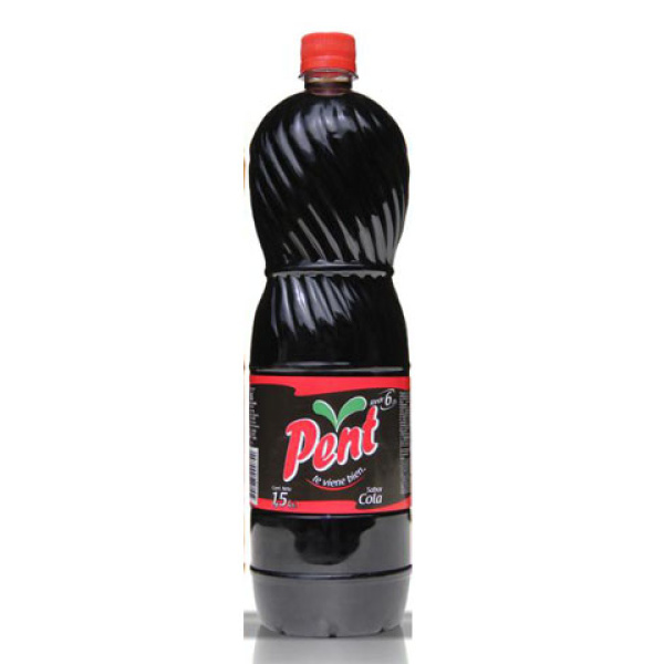 Pent jugo x 1,500 cola