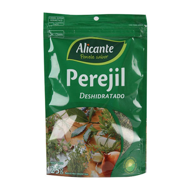 Alicante perejil deshid x25g