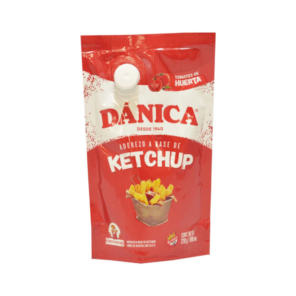 Danica ketchup 220g d/pack c/pico