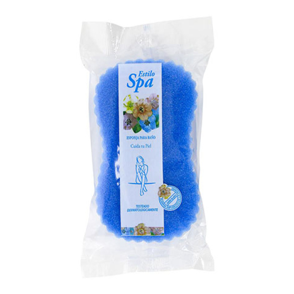 Spa esponja rectangular hueso