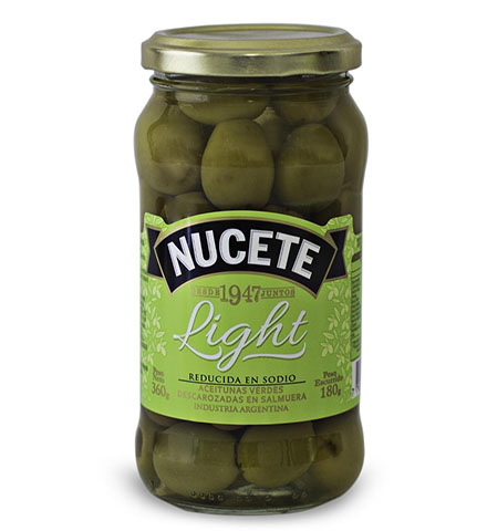 Nucete aceituna verdes x360 descar light