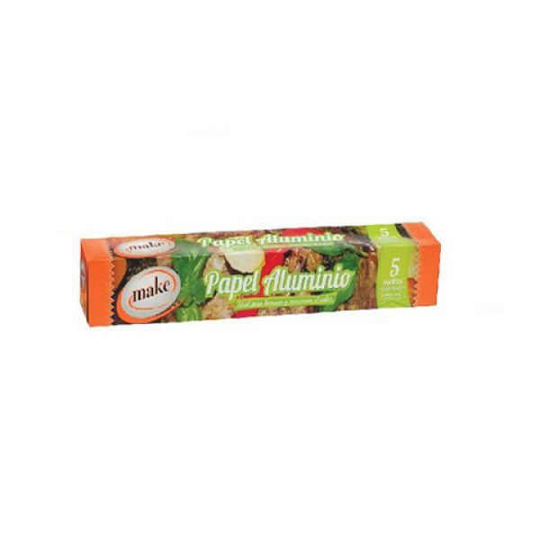 Make rollo papel aluminio 5 x 0.28m