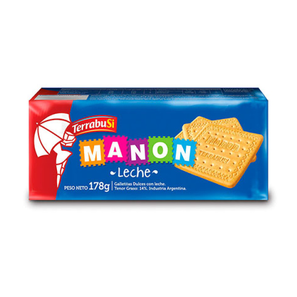 Terrabusi manon x 182g