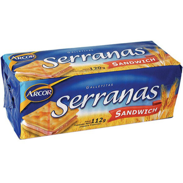 Arcor gall.serranas x112g sand.