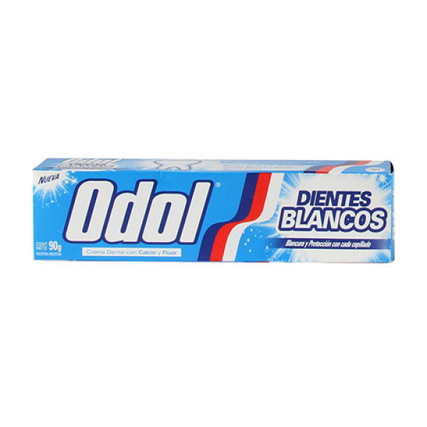 Odol pasta dental doble accion 90g dientes blancos