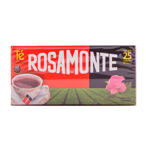 Rosamonte te x 25 saquitos