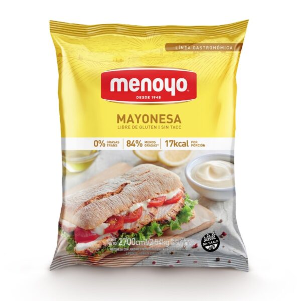 Menoyo mayonesa 2700cc s/tacc