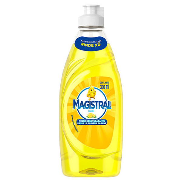 Magistral detergente x300 limon verde