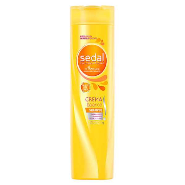 Sedal shampoo 340ml crema balance