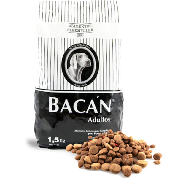 Bacan perros junior x1.5kg s/carne