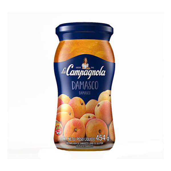 La campagnola mermelada x454 damasco