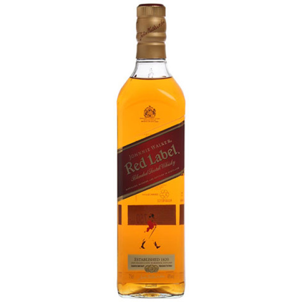 J. walker red label whisky x750cc