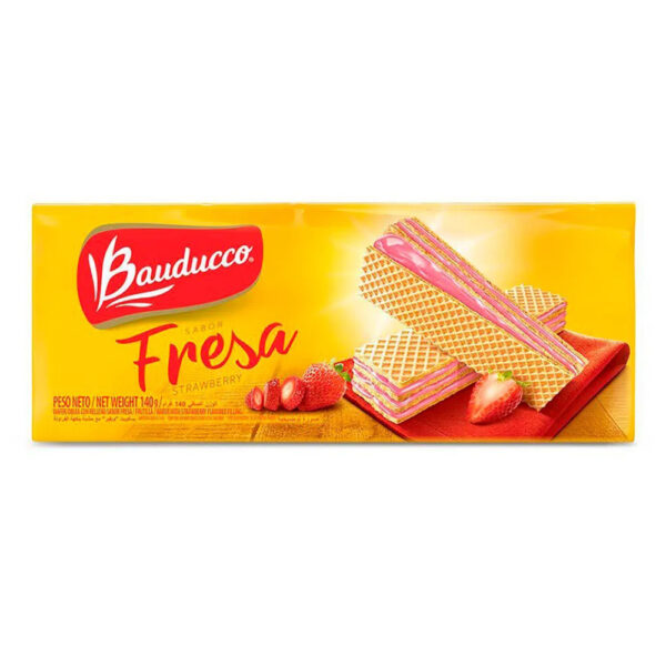 Bauducco oblea 140g frutilla