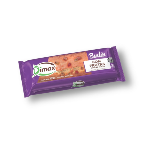 Dimax budin 200g con frutas s/gluten