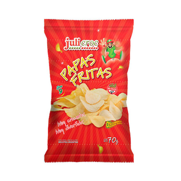 Julicroc papas fritas x70g