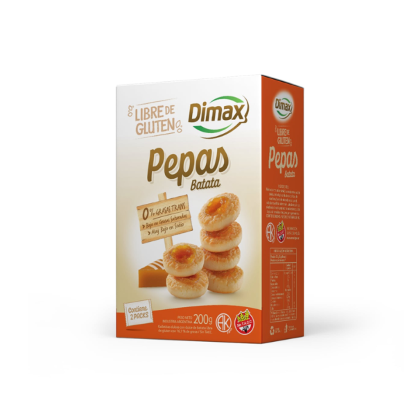 Dimax pepas batata x200g sin gluten