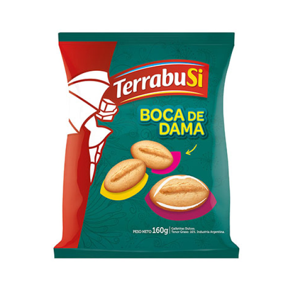 Terrabusi boca de dama x170g