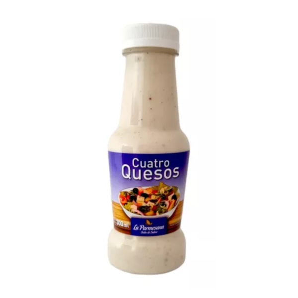 La parmesana salsa cuatro quesos x300ml
