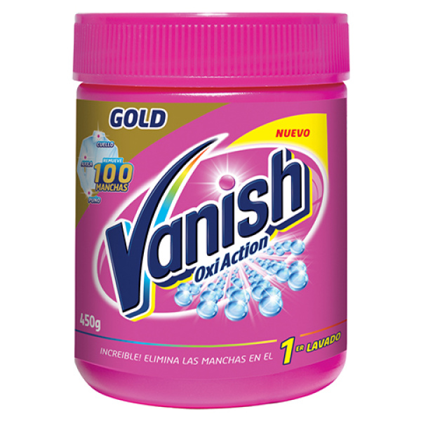 Vanish poder o2 450ml pote color