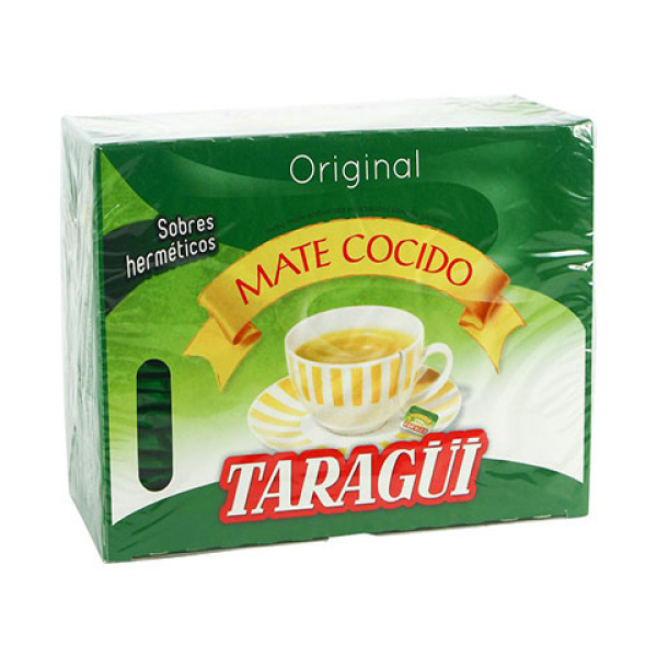 Taragui mate cocido x40 saq ensobrados