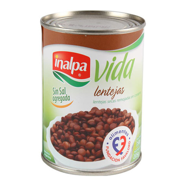 Inalpa vida lenteja x300g