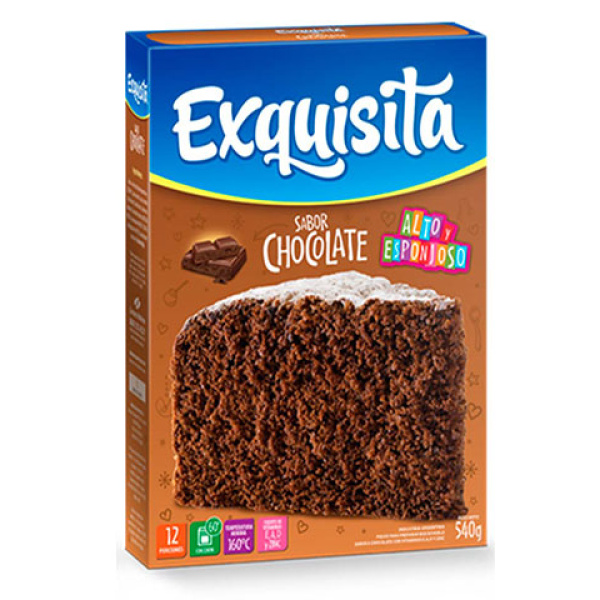 Exquisita esp. bizcochuelo x540 choc