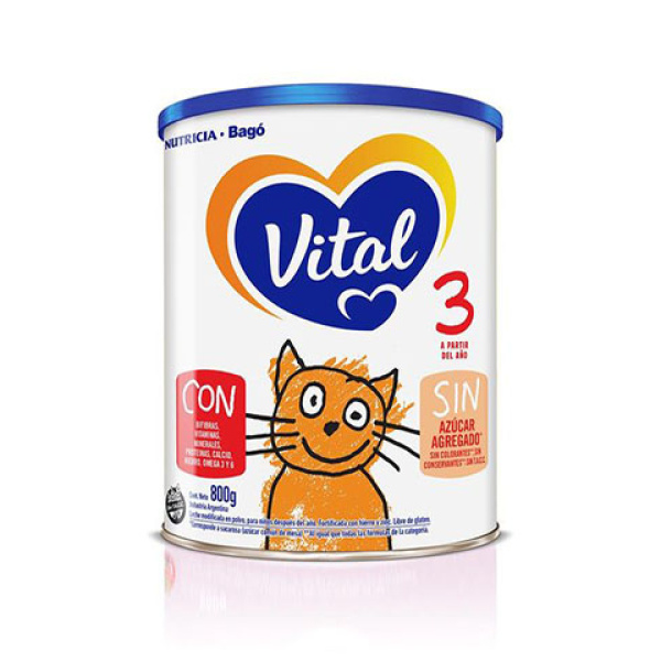 Vital 3 leche infantil lata 800g