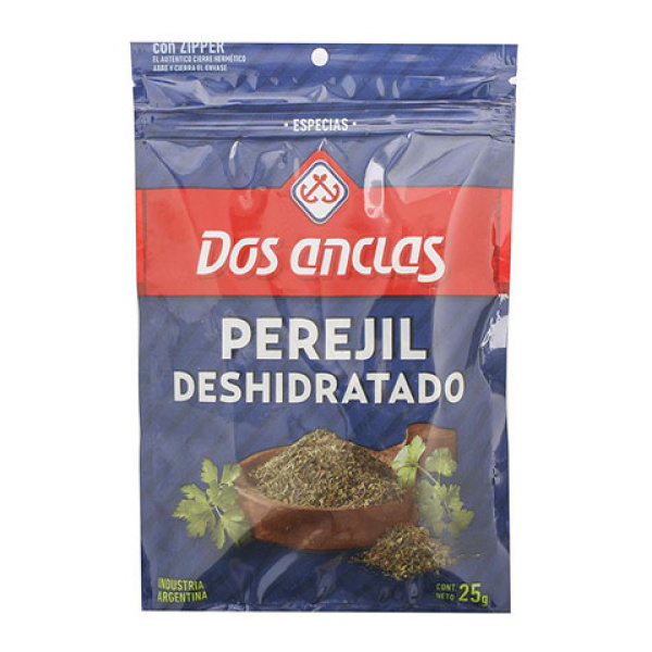Dos anclas perejil deshidratado x25g