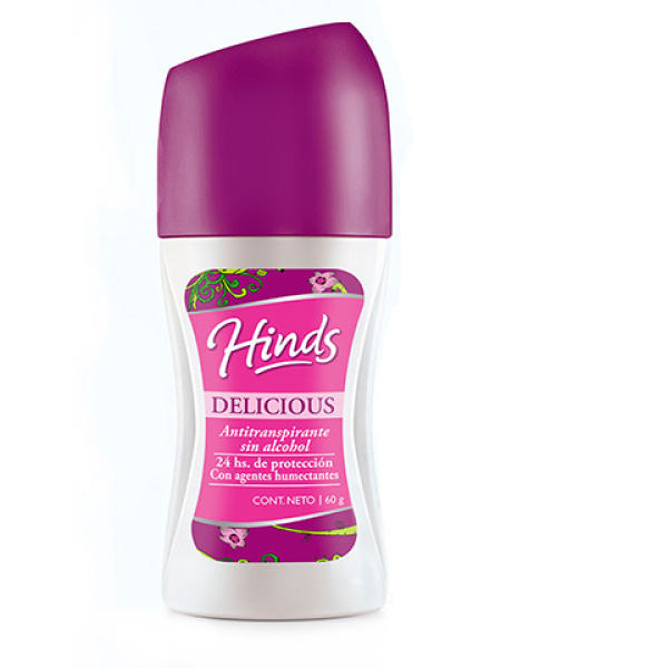 Hinds desod roll on x 60g delicious