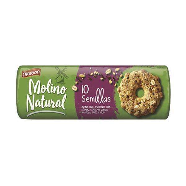 Okebon galletitas 10 semillas 231g