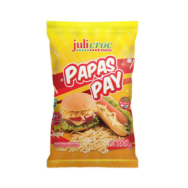Julicroc papas pay x100g