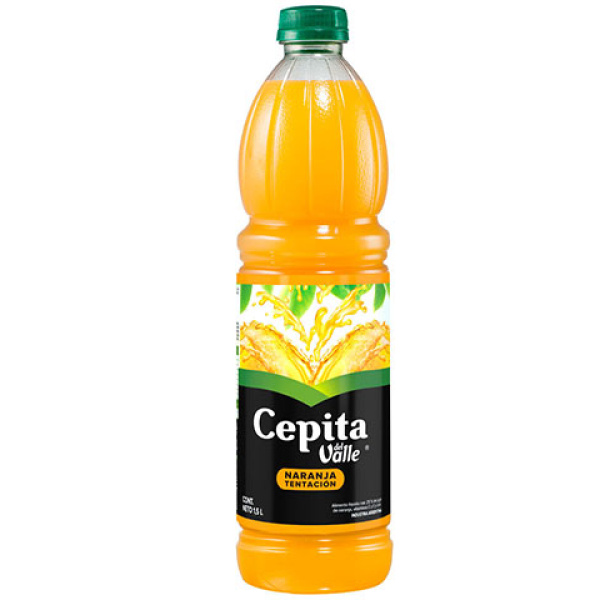 Cepita x1.5l naranja