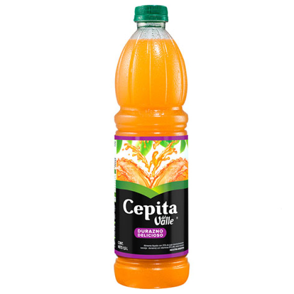 Cepita x1.5l durazno delicioso