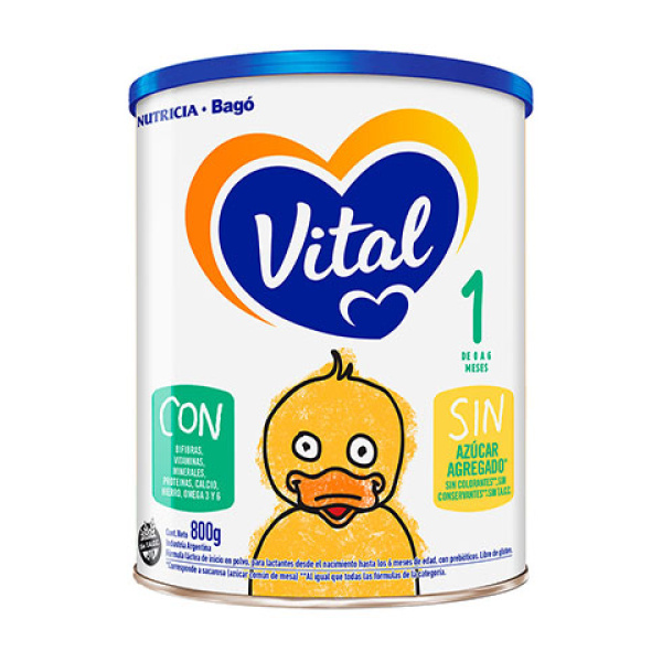 Vital 1 infantil x800g lata
