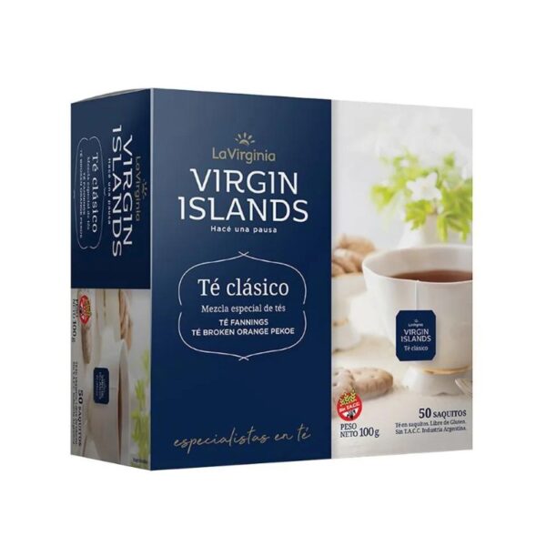 Virgin islands te 50 saq x2g