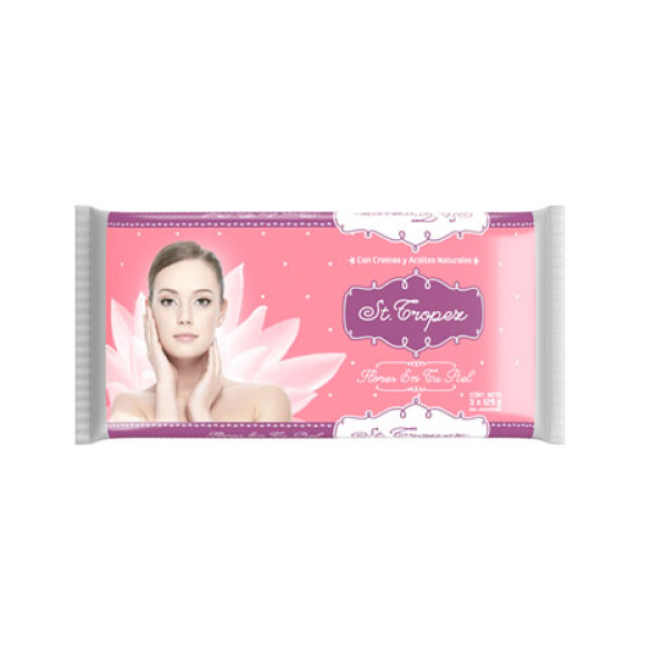 St tropez jabon toc 3x125g rosa